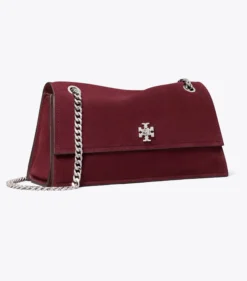 KIRA SCHULTERTASCHE AUS WILDLEDER MIT DREHVERSCHLUSS