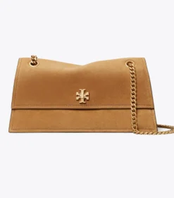 KIRA SCHULTERTASCHE AUS WILDLEDER MIT DREHVERSCHLUSS