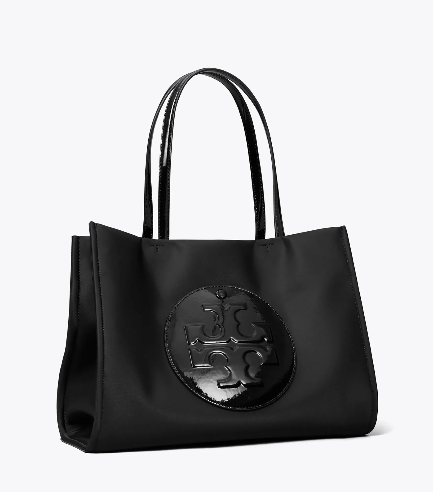 KLEINE ELLA TOTE BAG AUS LACKLEDER