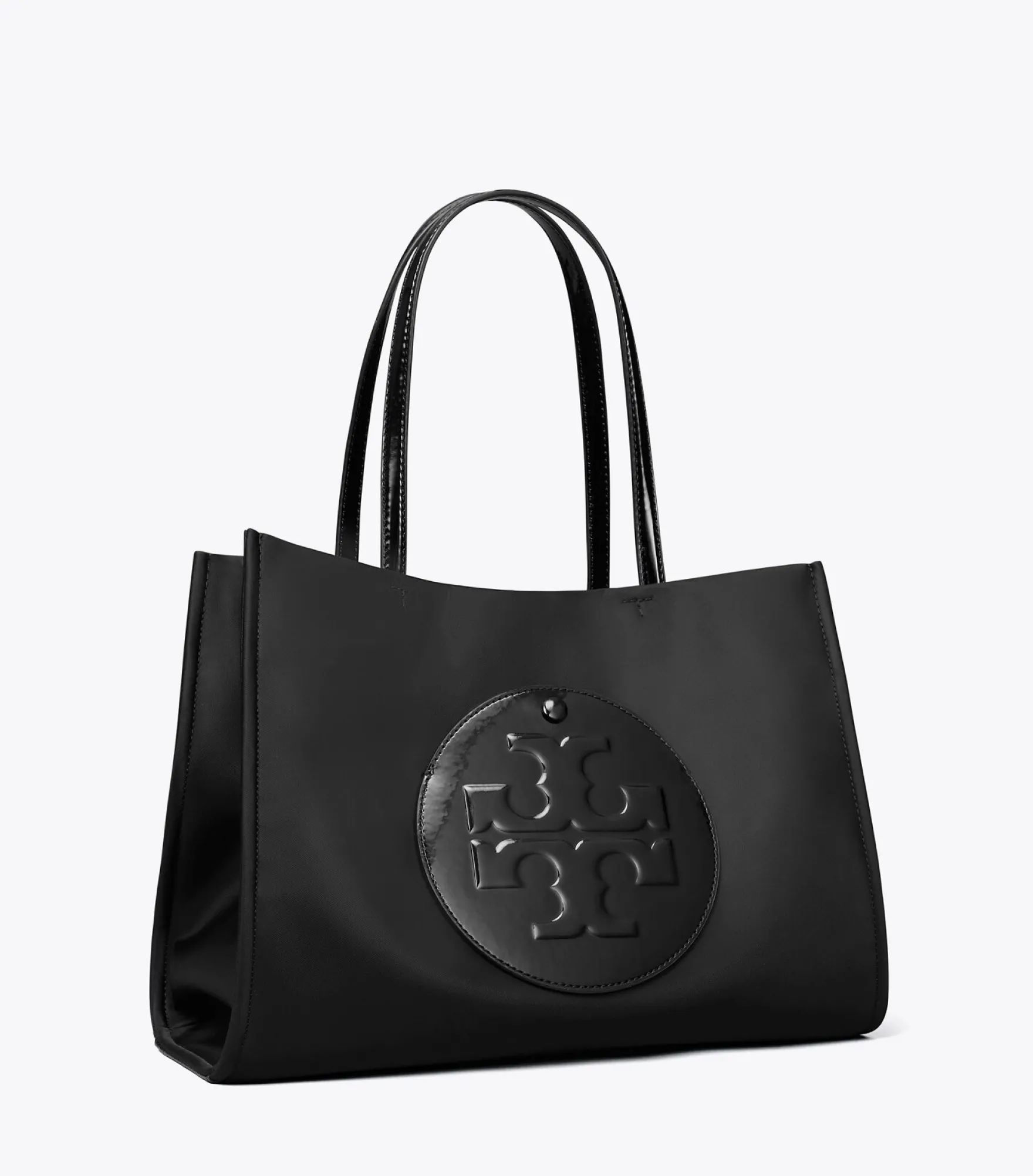 KLEINE ELLA TOTE BAG AUS LACKLEDER