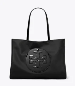 KLEINE ELLA TOTE BAG AUS LACKLEDER