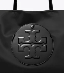 KLEINE ELLA TOTE BAG AUS LACKLEDER