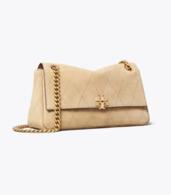 KLEINE, GESTEPPTE CHARLIE SCHULTERTASCHE AUS WILDLEDER