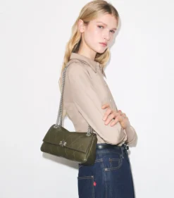 KLEINE GESTEPPTE CHARLIE SCHULTERTASCHE