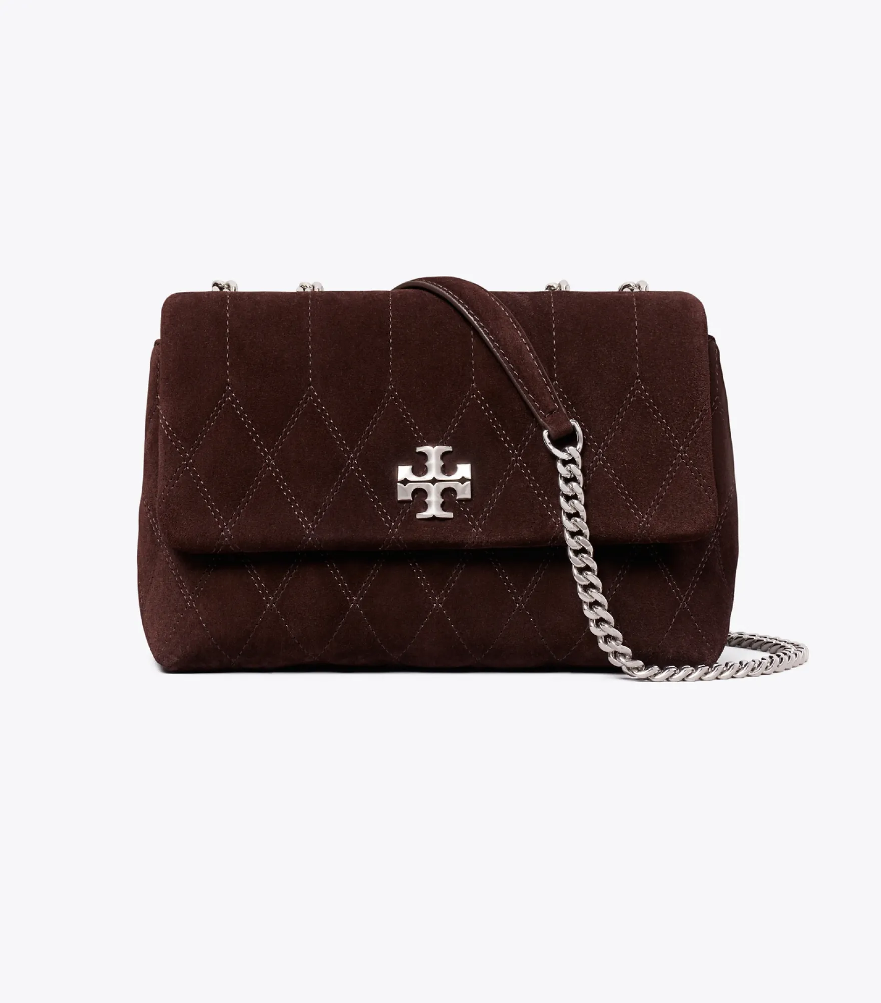 KLEINE, GESTEPPTE KIRA SCHULTERTASCHE AUS WILDLEDER