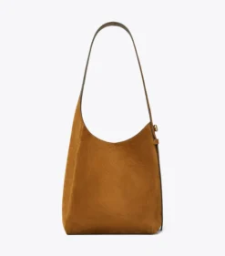 KLEINE ROMY HOBO BAG AUS WILDLEDER