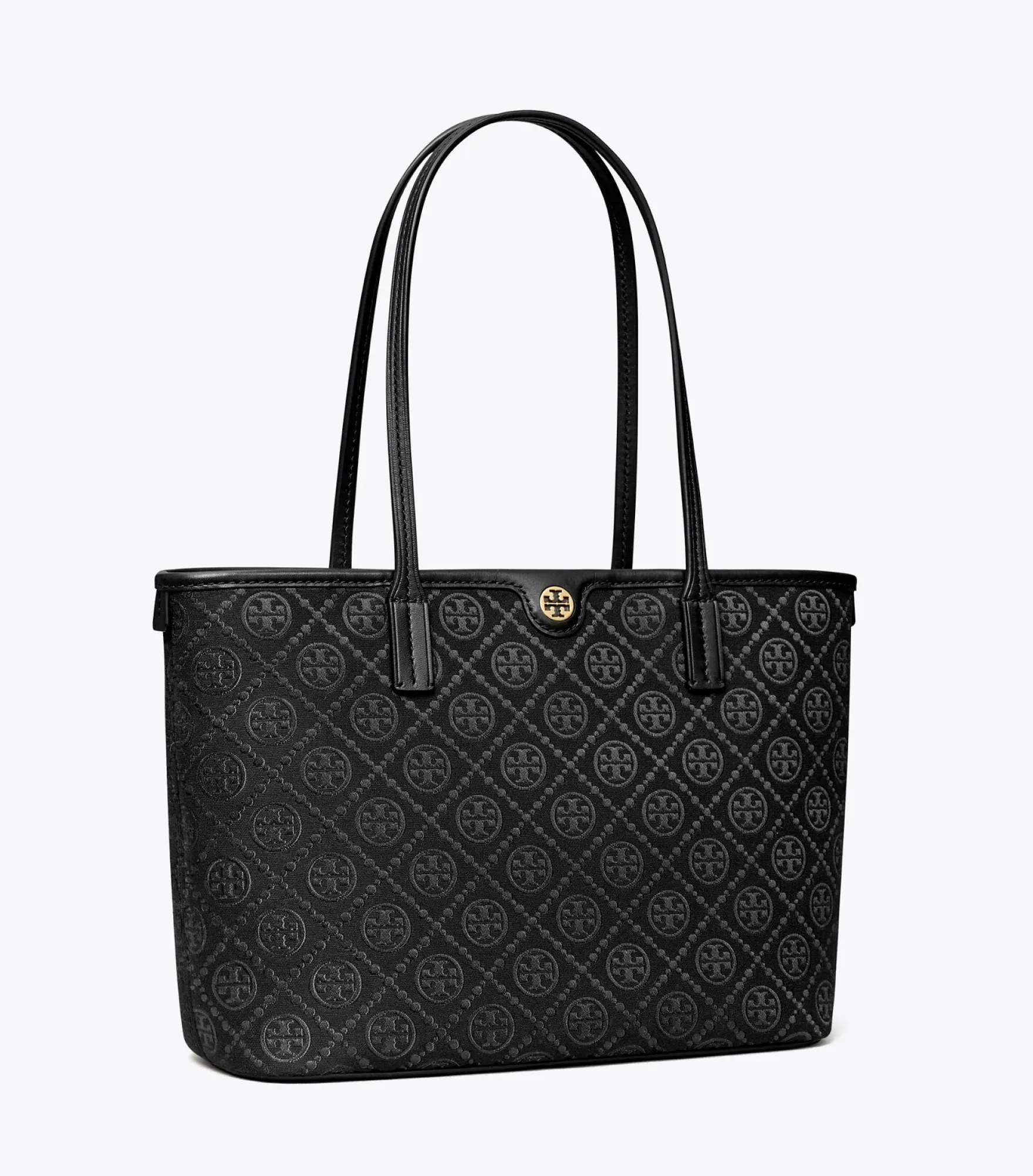 KLEINE TOTE BAG MIT T-MONOGRAMM UND REISSVERSCHLUSS
