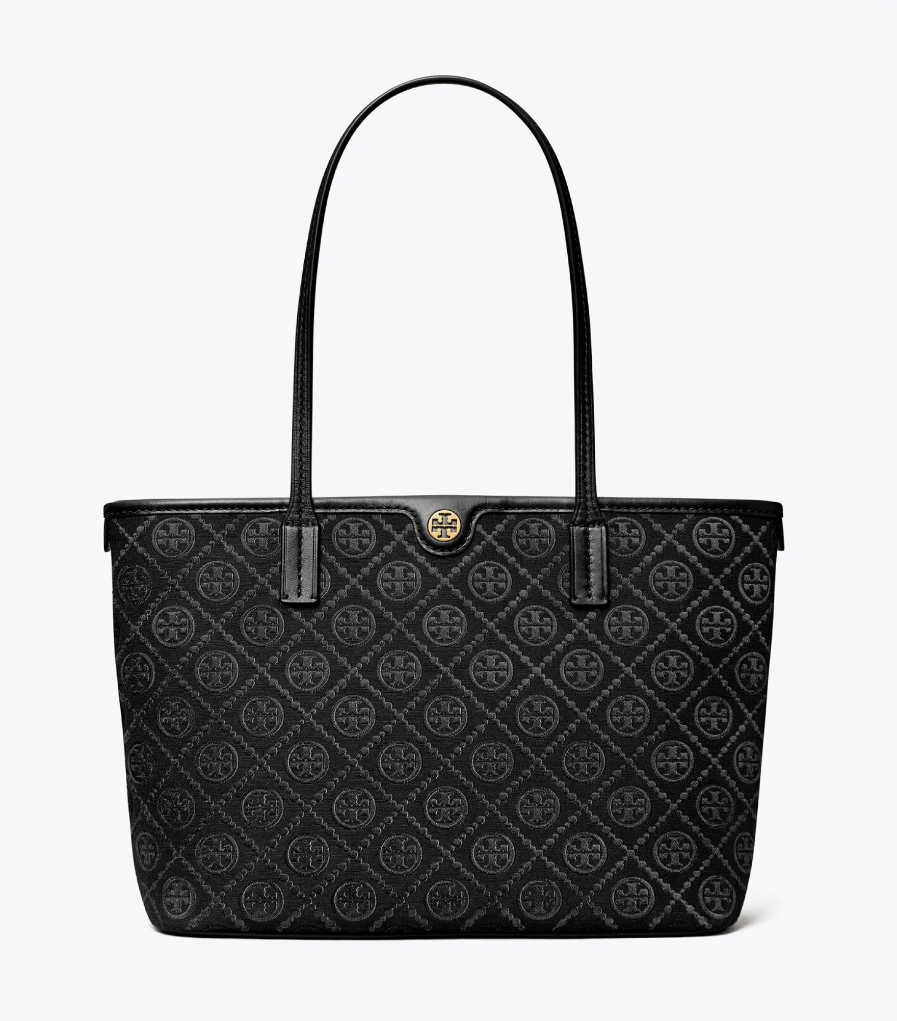 KLEINE TOTE BAG MIT T-MONOGRAMM UND REISSVERSCHLUSS