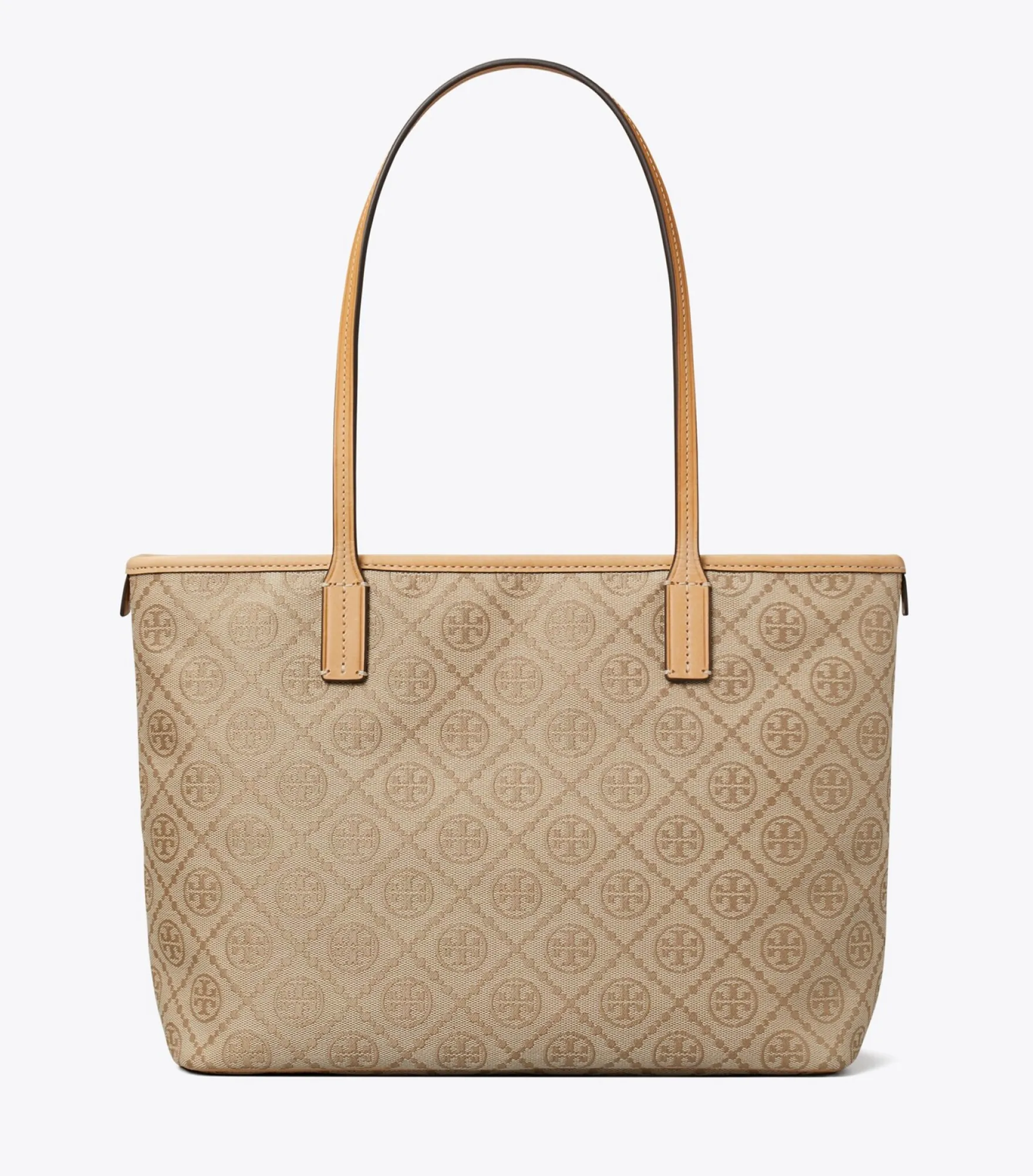 KLEINE TOTE BAG MIT T-MONOGRAMM UND REISSVERSCHLUSS