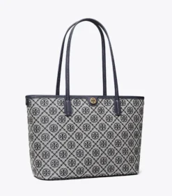KLEINE TOTE BAG MIT T-MONOGRAMM UND REISSVERSCHLUSS