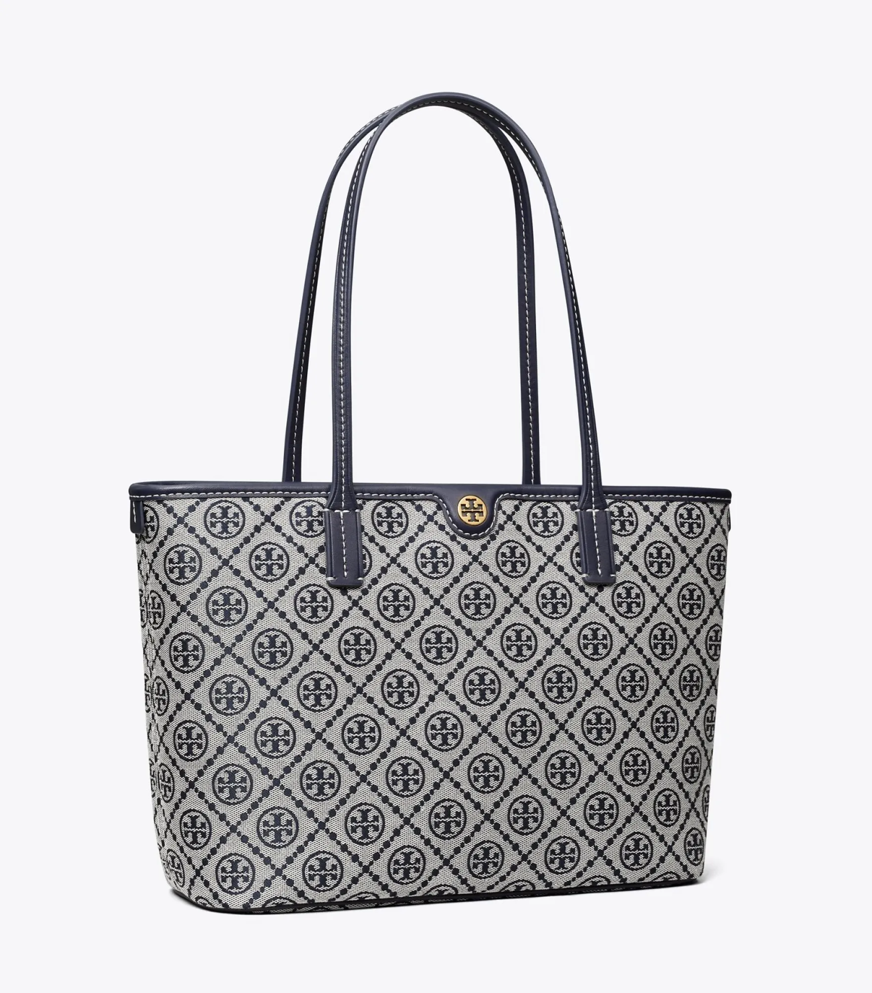KLEINE TOTE BAG MIT T-MONOGRAMM UND REISSVERSCHLUSS