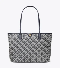 KLEINE TOTE BAG MIT T-MONOGRAMM UND REISSVERSCHLUSS
