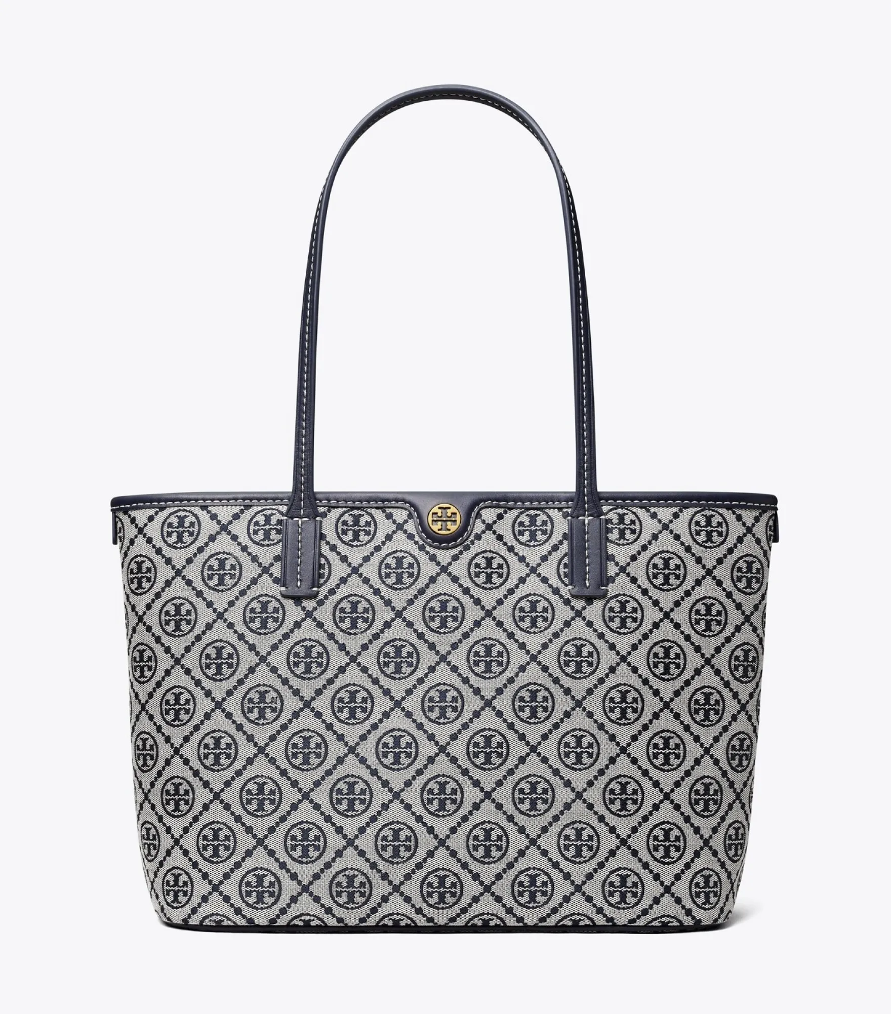 KLEINE TOTE BAG MIT T-MONOGRAMM UND REISSVERSCHLUSS