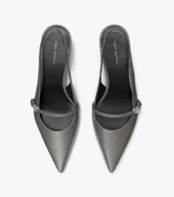 MARY JANE SLINGBACK MIT DOPPEL-T UND SCHNALLE