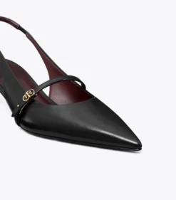 MARY JANE SLINGBACK MIT DOPPEL-T UND SCHNALLE