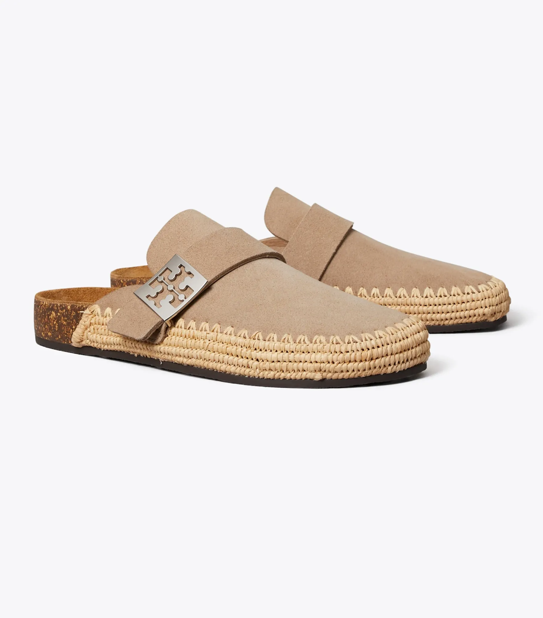 MELLOW PANTOLETTE AUS RAFFIABAST
