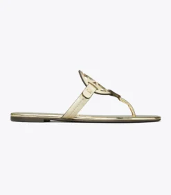 MILLER SANDALE IN METALLIC
