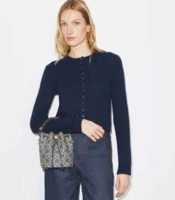 MINI BUCKET BAG MIT T-MONOGRAMM
