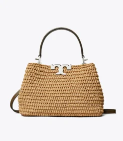 MINI ELEANOR RAFFIA SATCHEL