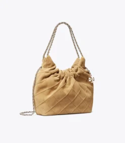 MINI FLEMING HOBO BAG AUS WEICHEM WILDLEDER