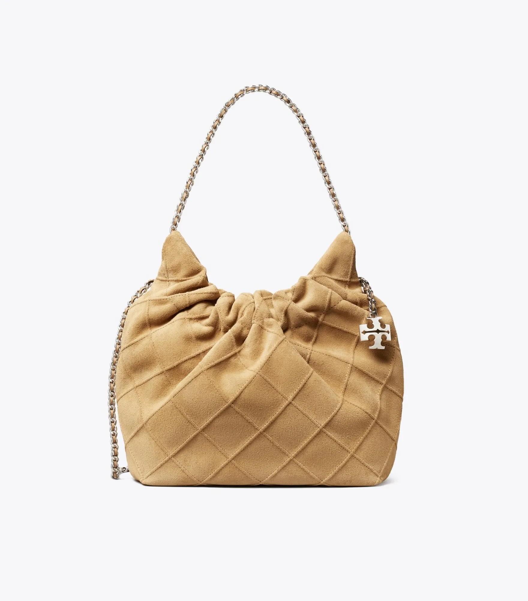 MINI FLEMING HOBO BAG AUS WEICHEM WILDLEDER
