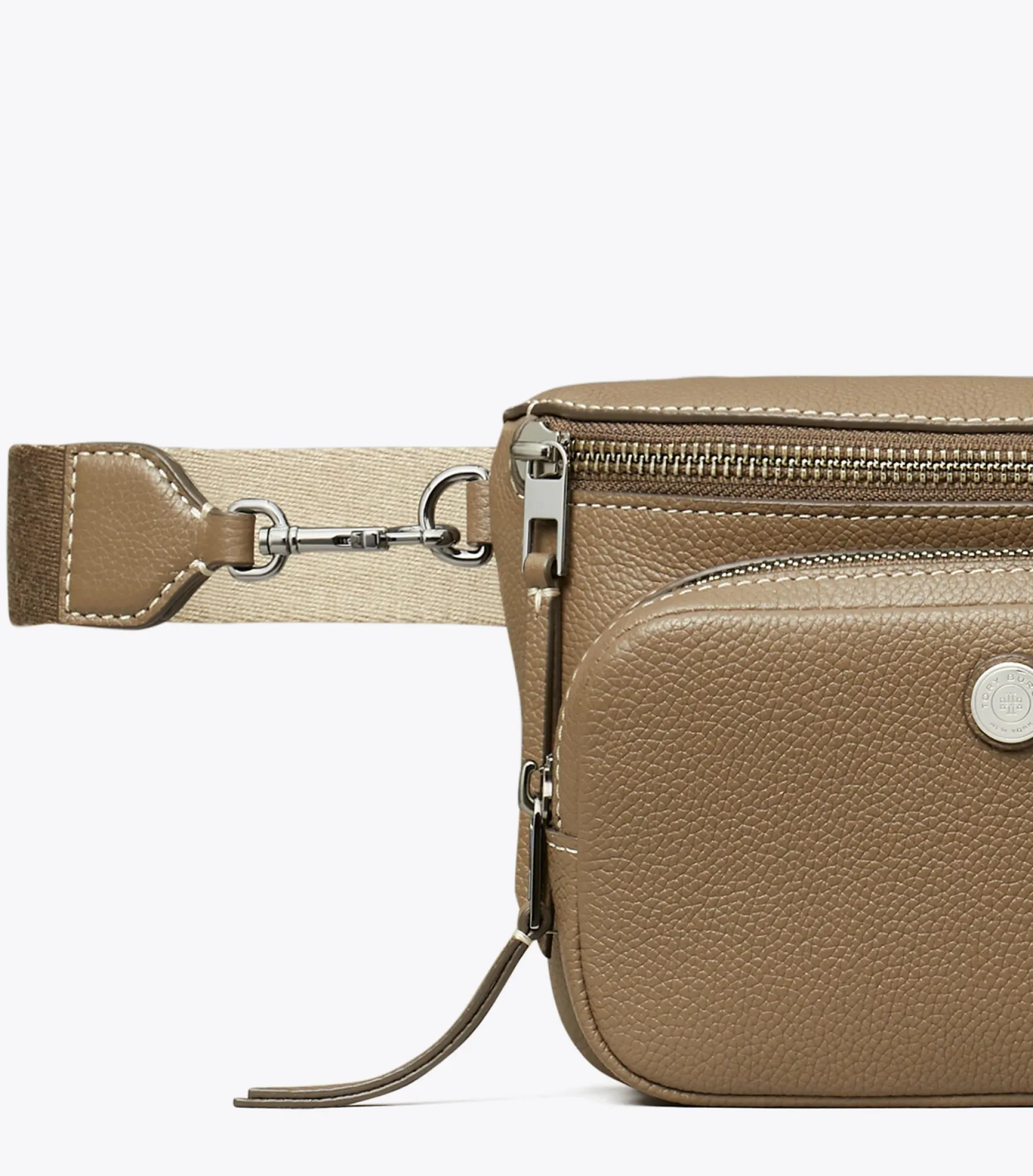 MINI-GÜRTELTASCHE AUS STRUKTURLEDER