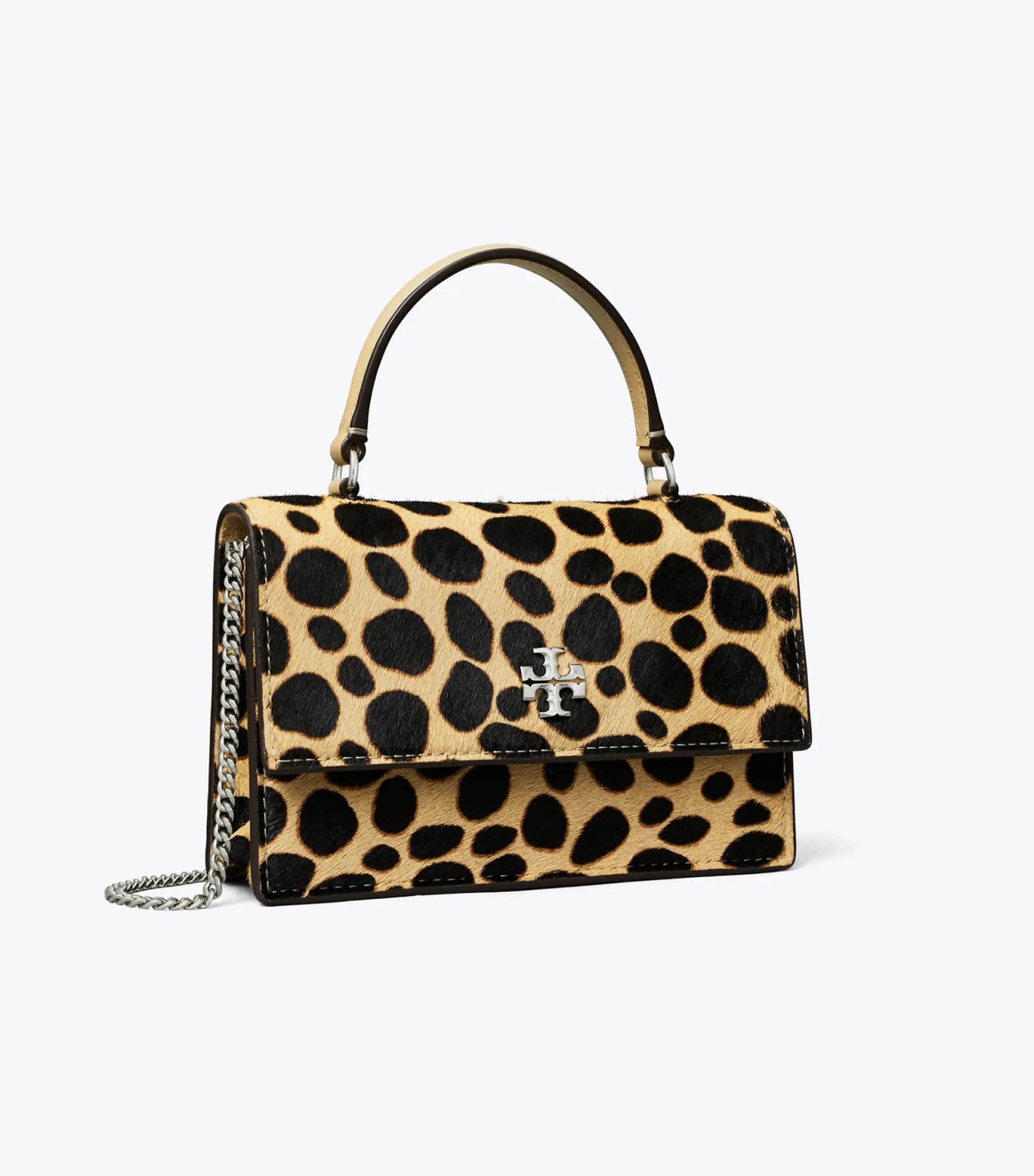 MINI KIRA CALF HAIR TOP-HANDLE CROSSBODY
