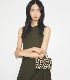 MINI KIRA CALF HAIR TOP-HANDLE CROSSBODY