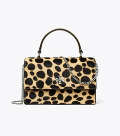 MINI KIRA CALF HAIR TOP-HANDLE CROSSBODY