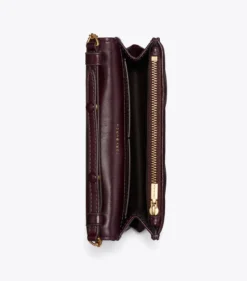 MINI KIRA CROSSBODY BAG IN VINTAGE-OPTIK MIT RAUTENSTEPPUNG UND TRAGEGRIFF OBEN