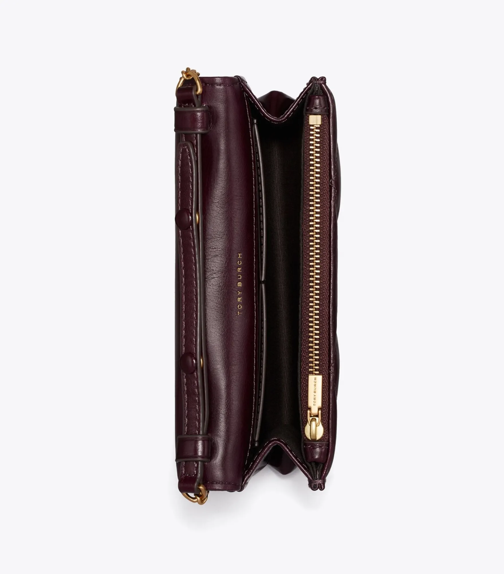 MINI KIRA CROSSBODY BAG IN VINTAGE-OPTIK MIT RAUTENSTEPPUNG UND TRAGEGRIFF OBEN