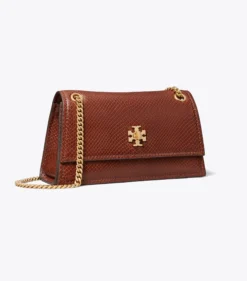 MINI KIRA SCHULTERTASCHE MIT DREHVERSCHLUSS UND SCHLANGENHAUTPRÄGUNG