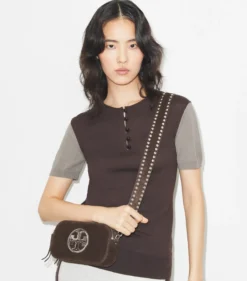 MINI MILLER CROSSBODY BAG AUS WILDLEDER