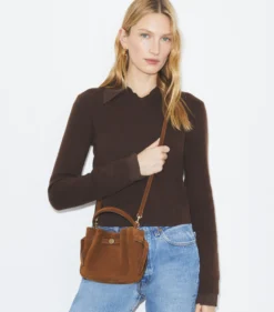 MINI ROMY BUCKET BAG AUS WILDLEDER