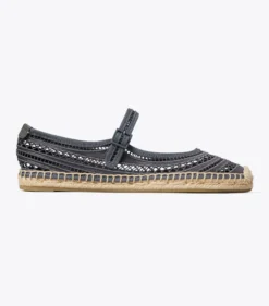 OPEN WEAVE MARY-JANE-ESPADRILLE