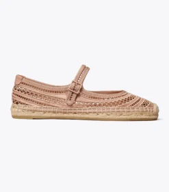 OPEN WEAVE MARY-JANE-ESPADRILLE