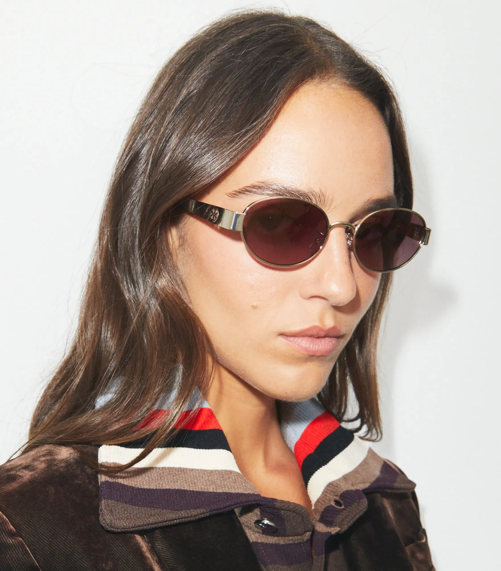OVALE MILLER SONNENBRILLE AUS METALL