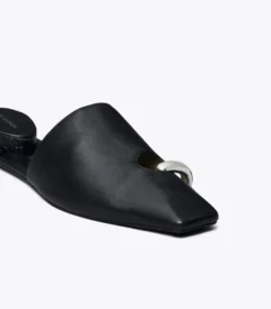 PANTOLETTE MIT PIERCING-DETAIL