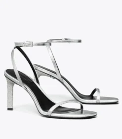 PAVÉ HEELED SANDAL
