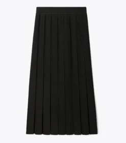 PLEATED LACE SKIRT