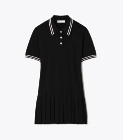POLOKLEID AUS WOLLE MIT FALTEN