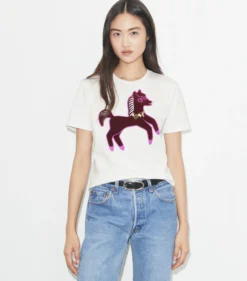 PONY BAUMWOLL-T-SHIRT