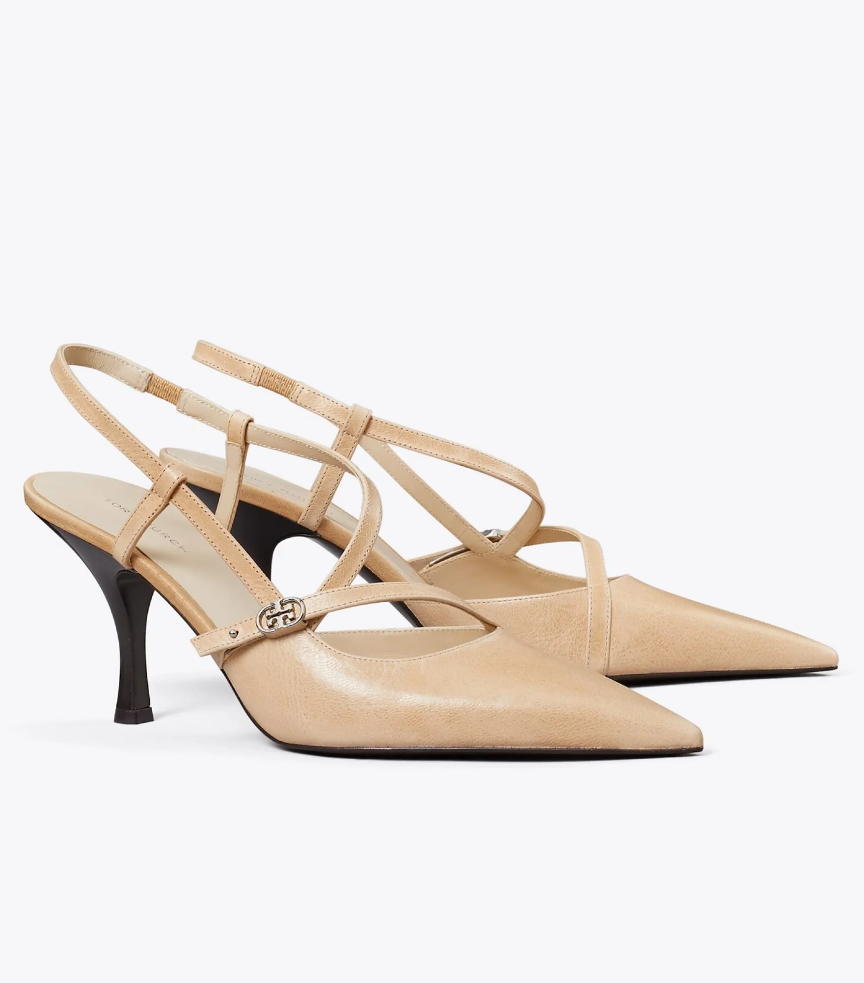 PUMPS MIT DOPPEL-T UND SCHNALLE