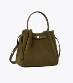 ROMY BUCKET BAG AUS WILDLEDER