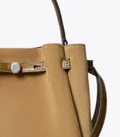 ROMY BUCKET BAG AUS WILDLEDER