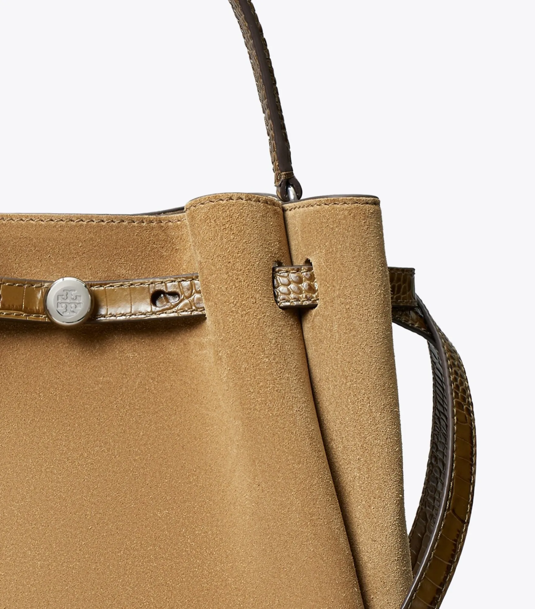 ROMY BUCKET BAG AUS WILDLEDER