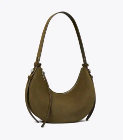 ROMY HALF MOON TASCHE AUS WILDLEDER