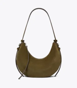 ROMY HALF MOON TASCHE AUS WILDLEDER