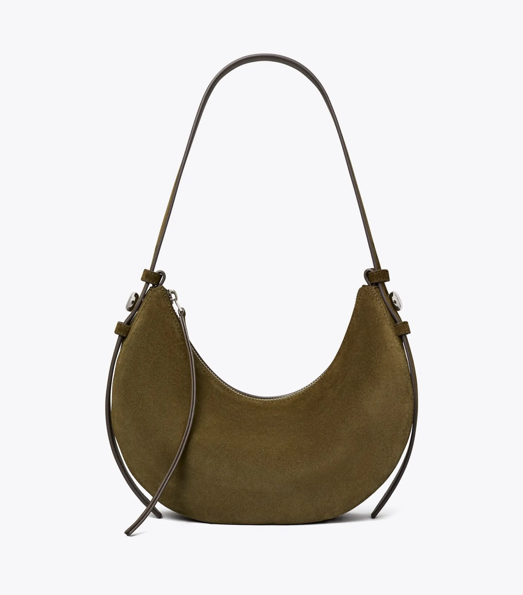 ROMY HALF MOON TASCHE AUS WILDLEDER
