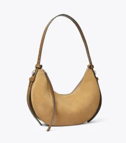 ROMY HALF MOON TASCHE AUS WILDLEDER